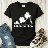 Addicted Pickleball Player Women's T-Shirt thumb 3