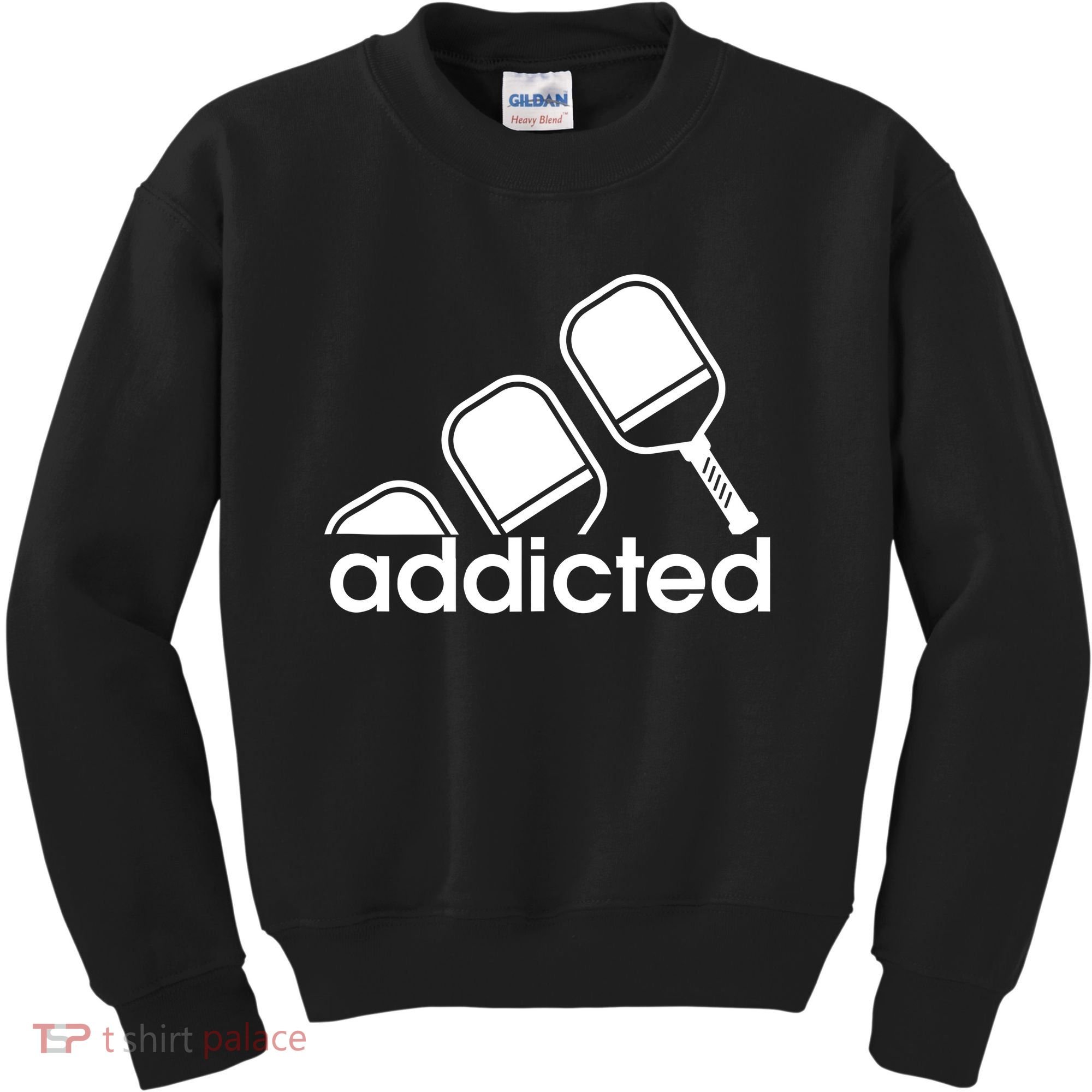 Addicted Pickleball Player Kids Sweatshirt