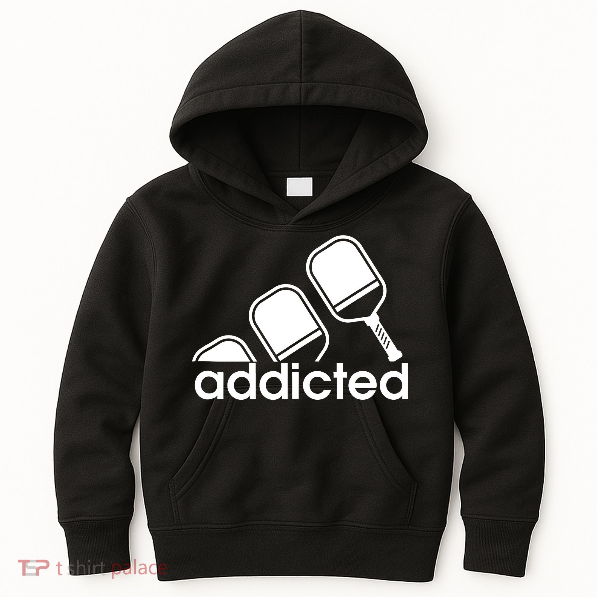 Addicted Pickleball Player Kids Hoodie