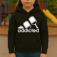 Addicted Pickleball Player Kids Hoodie thumb 3