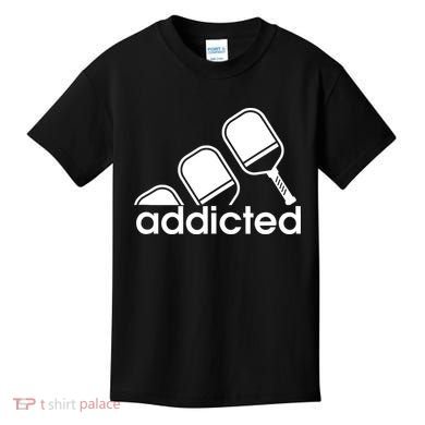 Addicted Pickleball Player Kids T-Shirt