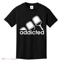 Addicted Pickleball Player Kids T-Shirt thumb 0