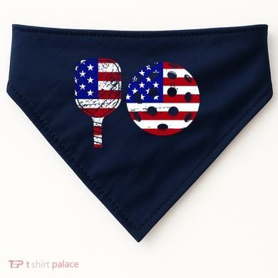 American Pickleball Paddle And Ball USA-Made Doggie Bandana