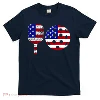 American Pickleball Paddle And Ball T-Shirt thumb 0