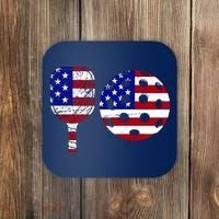 American Pickleball Paddle And Ball Coaster thumb 0