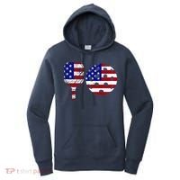 American Pickleball Paddle And Ball Women's Hoodie thumb 0