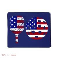 American Pickleball Paddle And Ball Mousepad thumb 0