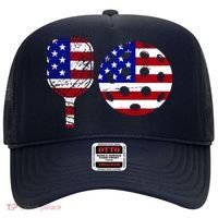 American Pickleball Paddle And Ball Hat thumb 0
