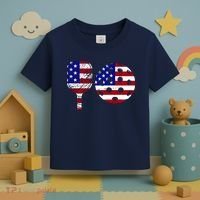 American Pickleball Paddle And Ball Toddler T-Shirt thumb 3