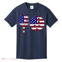 American Pickleball Paddle And Ball Kids T-Shirt thumb 0