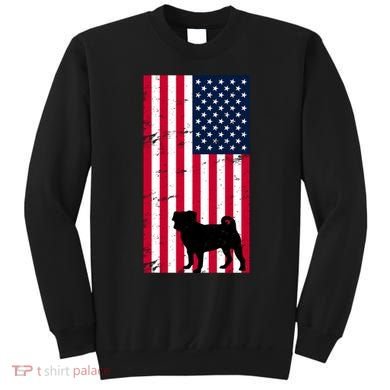 American Pitbull Flag Sweatshirt
