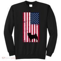American Pitbull Flag Sweatshirt thumb 0