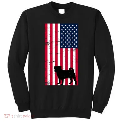 American Pitbull Flag Sweatshirt