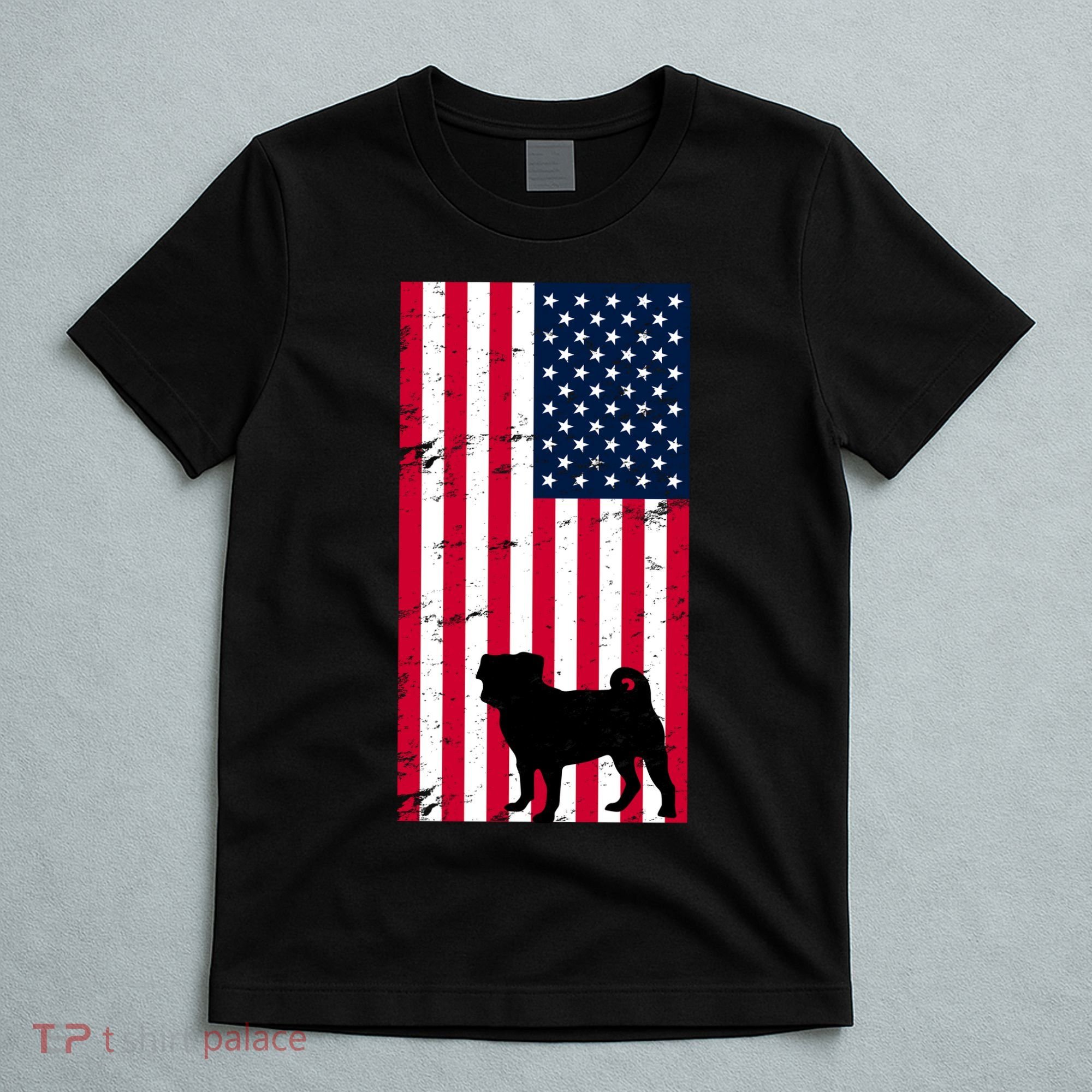 American Pitbull Flag T-Shirt
