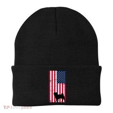 American Pitbull Flag Beanie