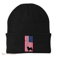 American Pitbull Flag Beanie thumb 0