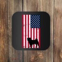 American Pitbull Flag Coaster thumb 0
