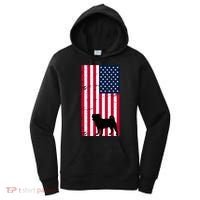 American Pitbull Flag Women's Hoodie thumb 0