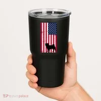 American Pitbull Flag Tumbler thumb 2
