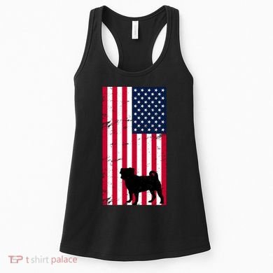 American Pitbull Flag Women's Tank Top