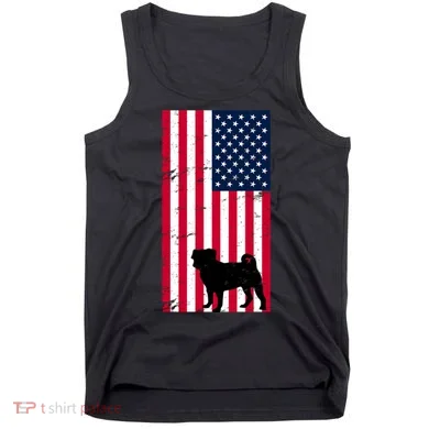 American Pitbull Flag Tank Top