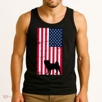American Pitbull Flag Tank Top thumb 3