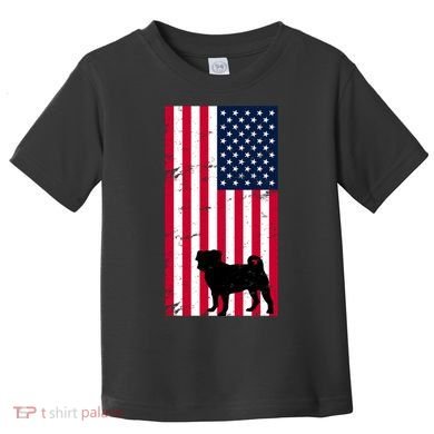 American Pitbull Flag Toddler T-Shirt