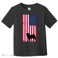 American Pitbull Flag Toddler T-Shirt thumb 0