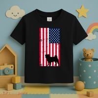American Pitbull Flag Toddler T-Shirt thumb 3
