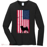American Pitbull Flag Women's Long Sleeve Shirt thumb 0