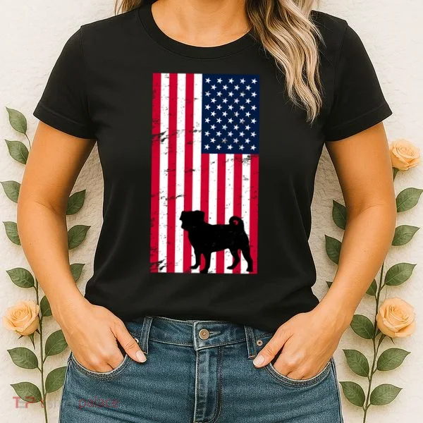 American Pitbull Flag Women's T-Shirt