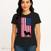 American Pitbull Flag Women's T-Shirt thumb 4