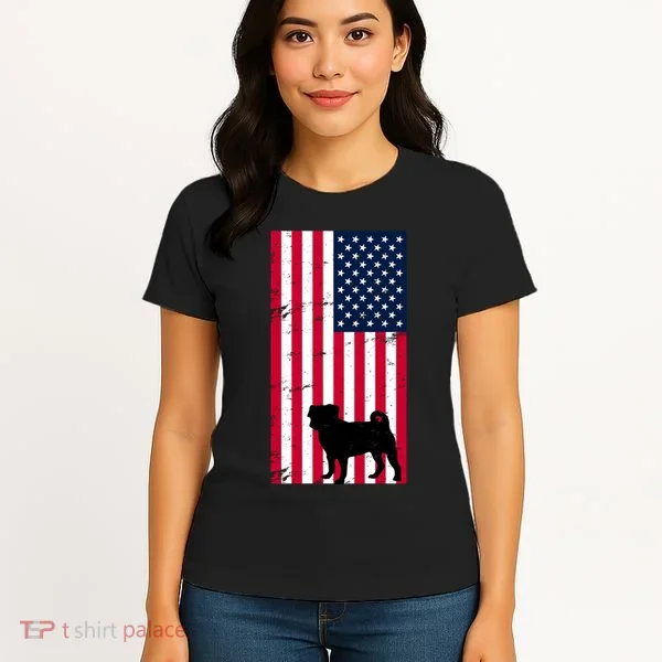 American Pitbull Flag Women's T-Shirt