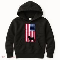 American Pitbull Flag Kids Hoodie thumb 0