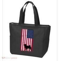 American Pitbull Flag Tote Bag thumb 3