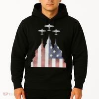 America Plane Patriotic Hoodie thumb 2