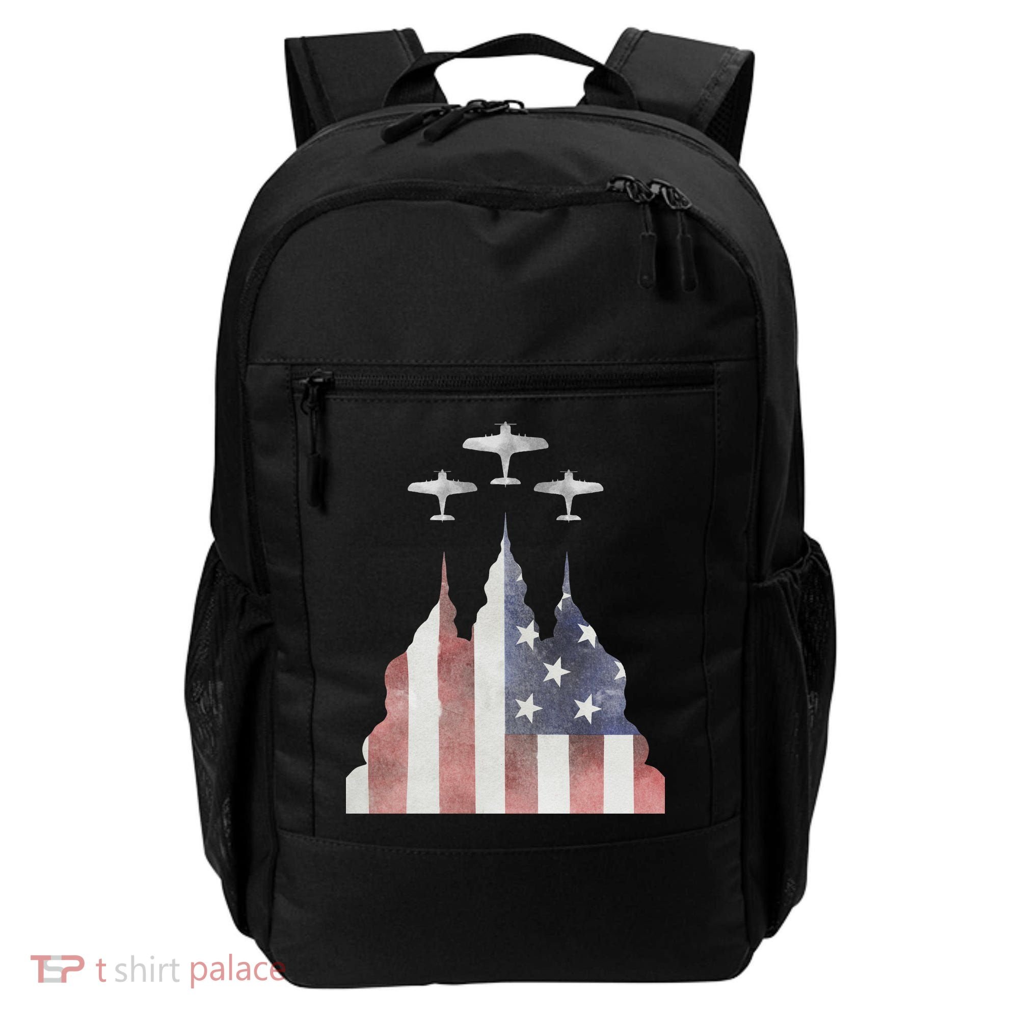 America Plane Patriotic Backpack