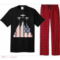 America Plane Patriotic Pajama Set thumb 0
