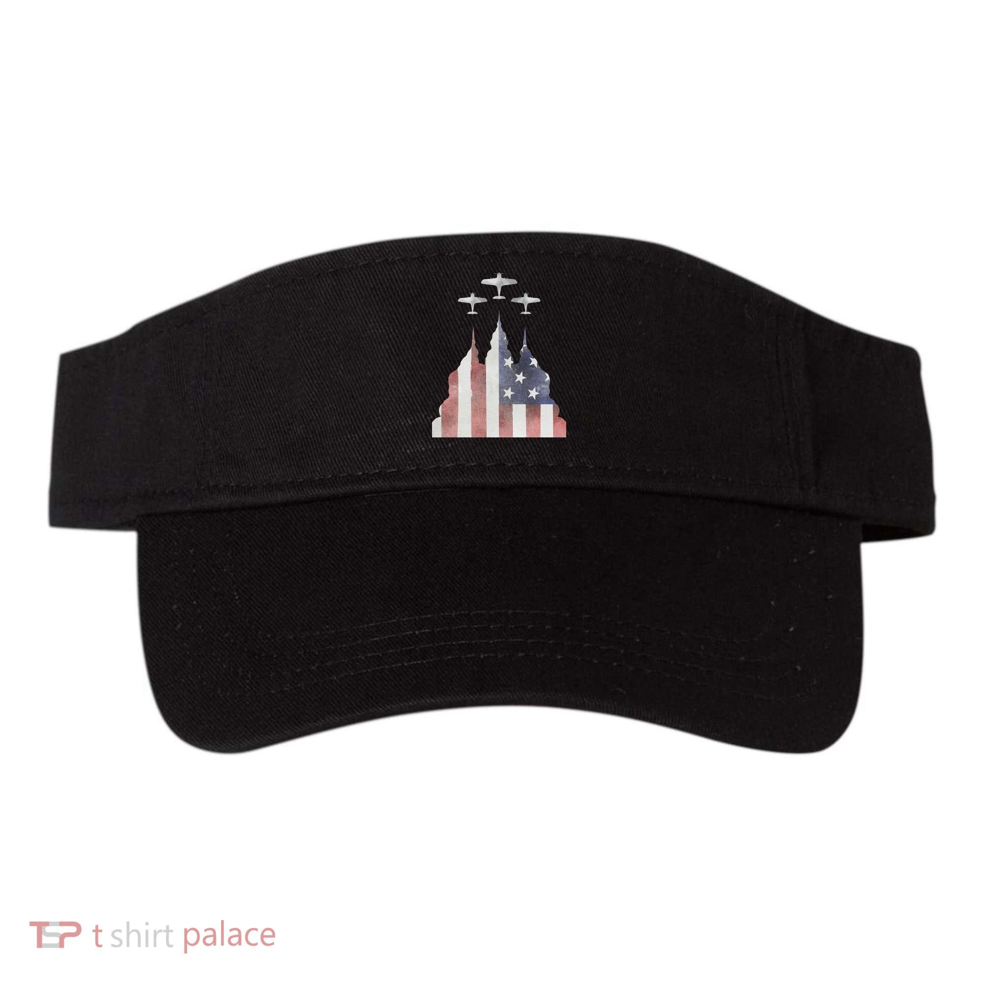 America Plane Patriotic Visor