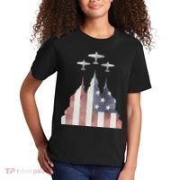 America Plane Patriotic Kids T-Shirt thumb 2