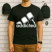 Addicted Pickleball Player T-Shirt thumb 6