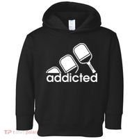 Addicted Pickleball Player Toddler Hoodie thumb 0