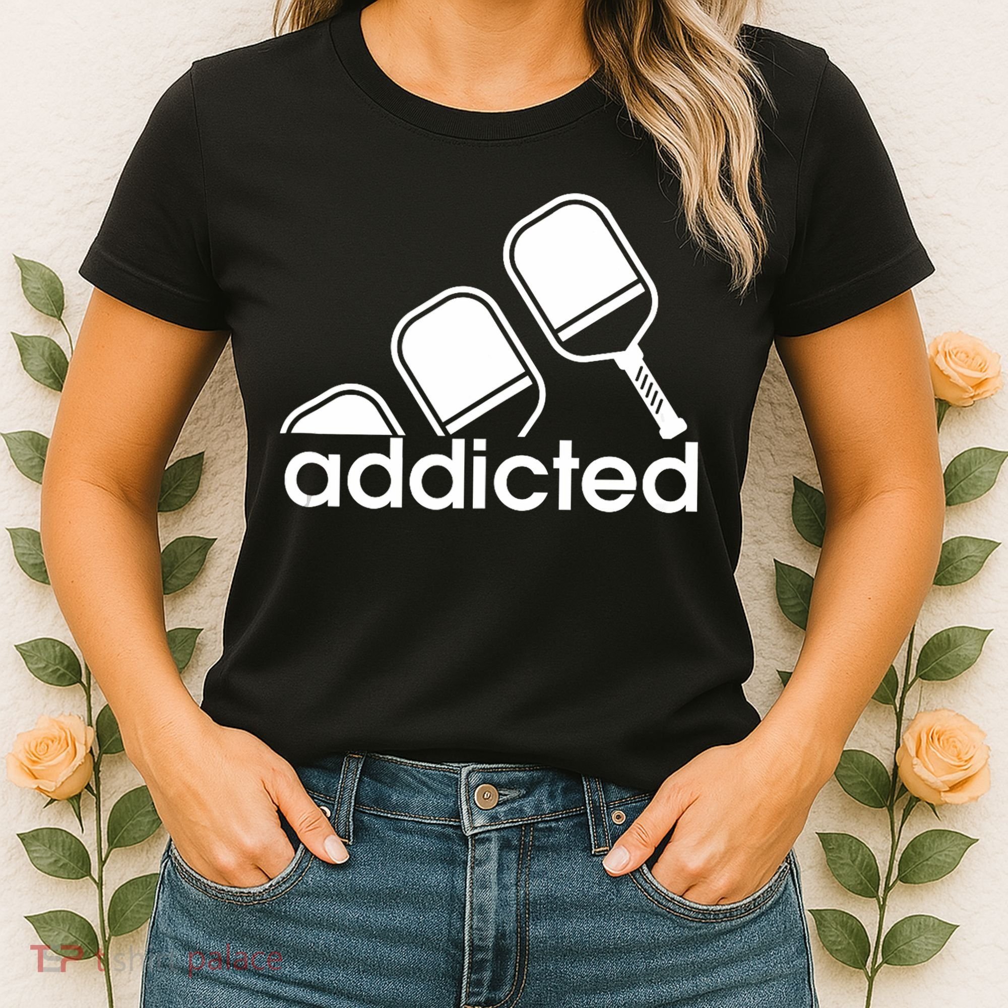 Addicted Pickleball Player Women's T-Shirt