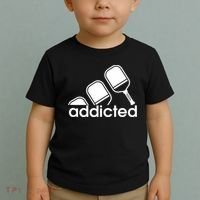 Addicted Pickleball Player Toddler T-Shirt thumb 2