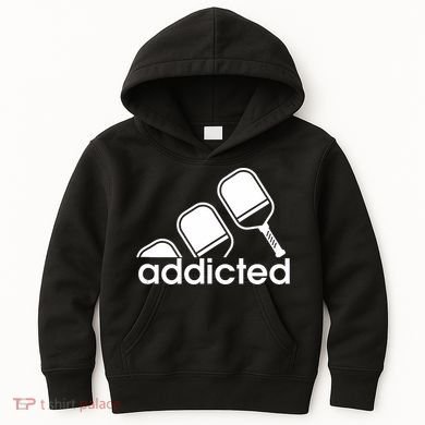 Addicted Pickleball Player Kids Hoodie