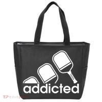 Addicted Pickleball Player Tote Bag thumb 0