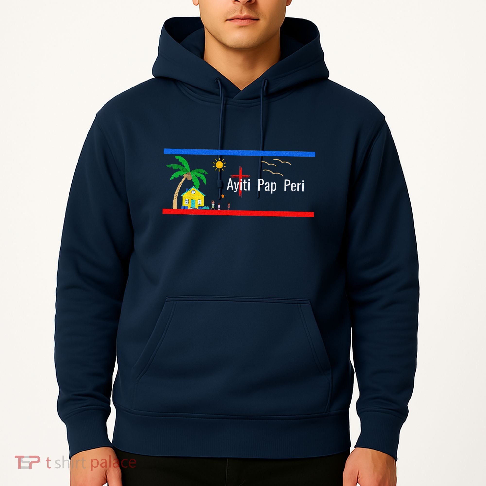 Ayiti Pap Peri (Haiti Will Not Perish) Hoodie