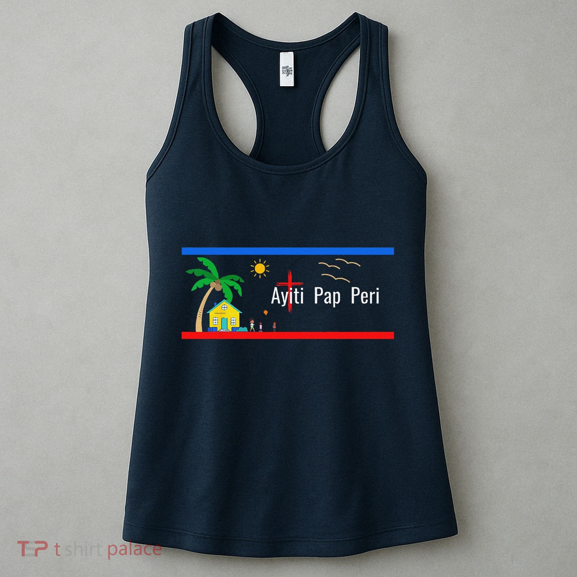 Ayiti Pap Peri (Haiti Will Not Perish) Women's Tank Top