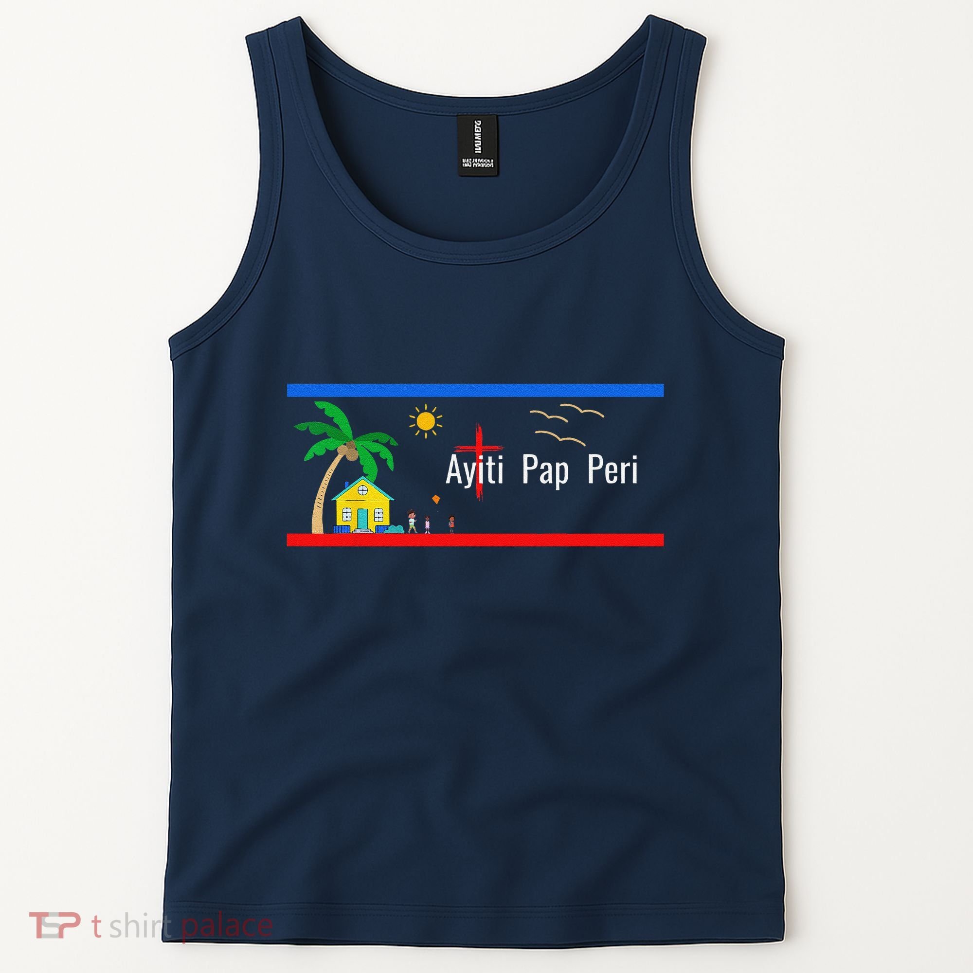 Ayiti Pap Peri (Haiti Will Not Perish) Tank Top