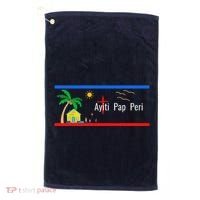 Ayiti Pap Peri (Haiti Will Not Perish) Golf Towel thumb 0